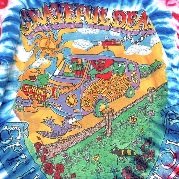 1995 Grateful Dead Tour shirt - Picture 3 of 9